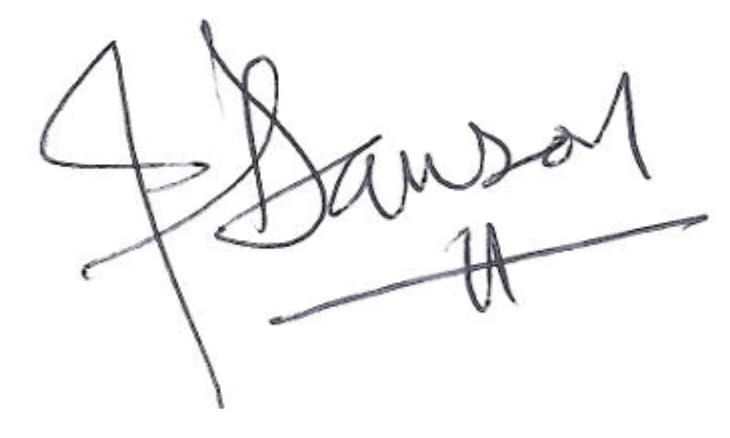 Fabian Dawson signature